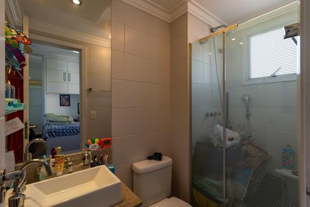 Apartamento para alugar com 120m², 3 quartos e 2 vagasBanheiro da Suíte 1