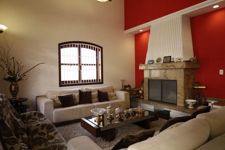 Sala de casa à venda com 5 quartos, 600m² em Chácara Meyer, São Paulo