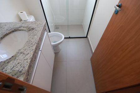 Apartamento para alugar com 61m², 2 quartos e 1 vagaBanheiro suite 