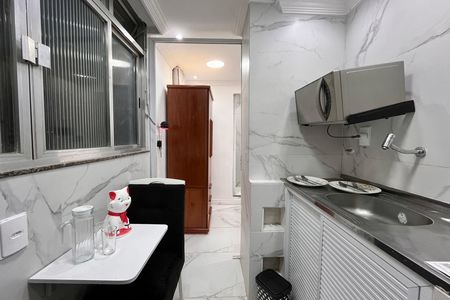 Studio para alugar com 20m², 1 quarto e sem vaga Studio para alugar com 20m², 1 quarto e sem vagaCozinha