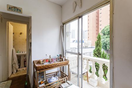 Sala de apartamento à venda com 1 quarto, 47m² em Moema, São Paulo