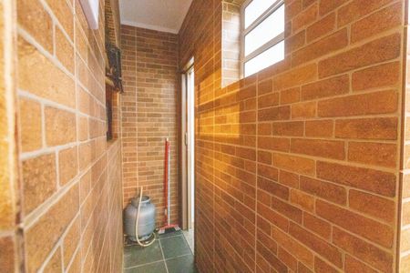Banheiro  de kitnet/studio para alugar com 1 quarto, 24m² em Campanário, Diadema