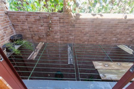 Varanda  de kitnet/studio para alugar com 1 quarto, 21m² em Campanário, Diadema