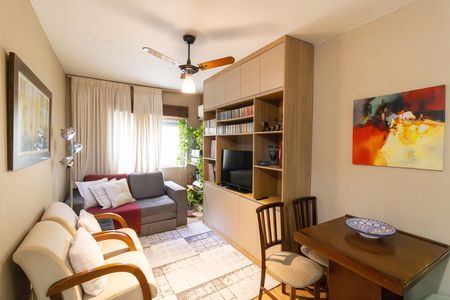 Sala de apartamento à venda com 1 quarto, 37m² em Cidade Baixa, Porto Alegre