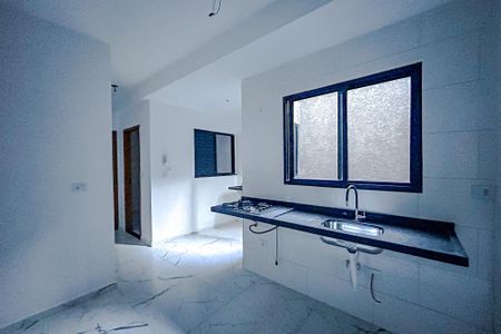 Cozinha de apartamento à venda com 2 quartos, 40m² em Chácara Santo Antônio (zona Leste), São Paulo