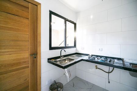Cozinha de apartamento à venda com 2 quartos, 36m² em Chácara Santo Antônio (zona Leste), São Paulo