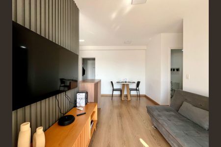 Sala de apartamento para alugar com 1 quarto, 42m² em Bosque, Campinas