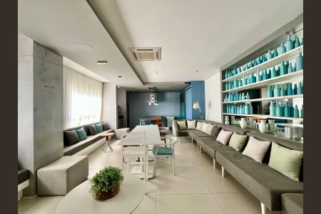 Apartamento para alugar com 42m², 1 quarto e 1 vaga Apartamento para alugar com 42m², 1 quarto e 1 vagaÁrea comum - Salão de festas