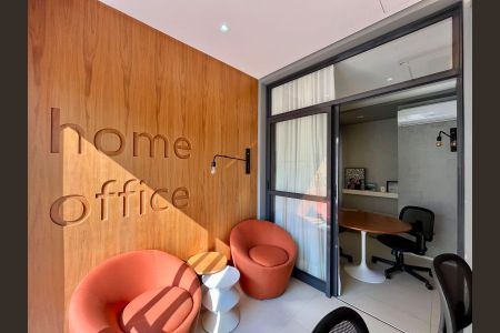 Área comum - Coworking de apartamento para alugar com 1 quarto, 42m² em Bosque, Campinas