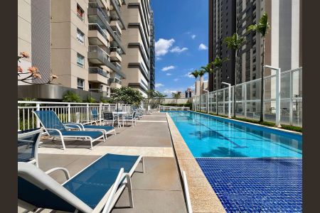 Área comum - Piscina de apartamento para alugar com 1 quarto, 42m² em Bosque, Campinas