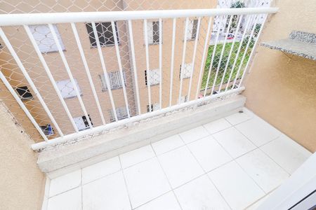 Varanda da Sala de apartamento para alugar com 2 quartos, 48m² em Parque Savoi City, São Paulo