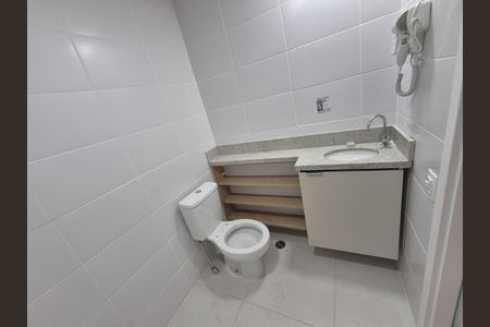 Banheiro de kitnet/studio à venda com 1 quarto, 24m² em Tatuapé, São Paulo