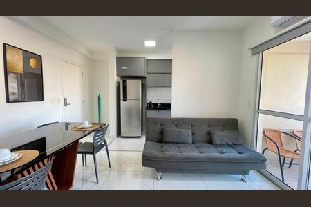 Sala de apartamento para alugar com 1 quarto, 41m² em Bosque, Campinas