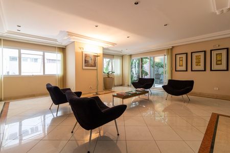 Apartamento para alugar com 38m², 1 quarto e 1 vagaÁrea comum - Hall Social