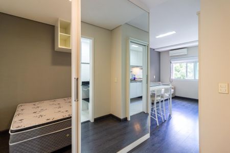 Sala/Quarto de apartamento para alugar com 1 quarto, 38m² em Jardim Paulista, São Paulo