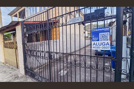 Casa para alugar com 60m², 1 quarto e 1 vagaFachada com placa