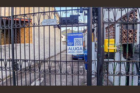 Casa para alugar com 60m², 1 quarto e 1 vagaFachada com placa