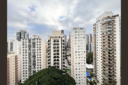 Vista de apartamento à venda com 2 quartos, 70m² em Indianópolis, São Paulo