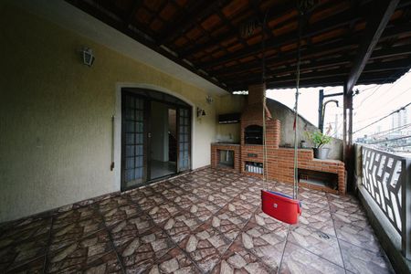 Varanda Gourmet da Sala de casa à venda com 3 quartos, 111m² em Vila Euthalia, São Paulo