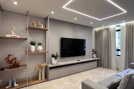 Apartamento para alugar com 208m², 4 quartos e 2 vagasSala de cinema