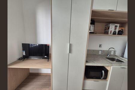 Cozinha de kitnet/studio à venda com 1 quarto, 24m² em Tatuapé, São Paulo