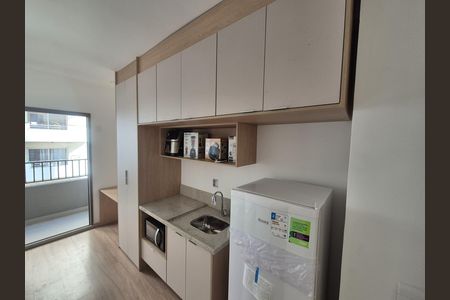 Cozinha de kitnet/studio à venda com 1 quarto, 24m² em Tatuapé, São Paulo