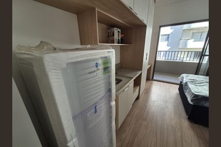 Cozinha de kitnet/studio à venda com 1 quarto, 24m² em Tatuapé, São Paulo