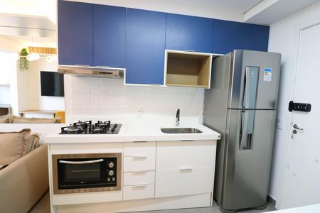Studio para alugar com 29m², 1 quarto e sem vagaSala / Cozinha