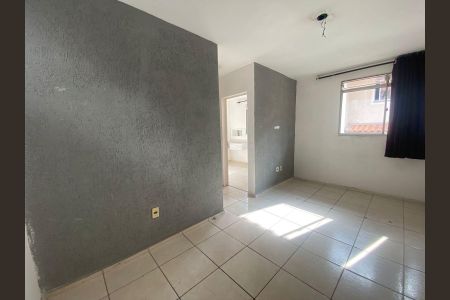 Sala de apartamento para alugar com 1 quarto, 47m² em Papine (Justinópolis), Ribeirão das Neves