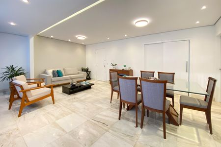 Sala de apartamento à venda com 4 quartos, 109m² em Cruzeiro, Belo Horizonte