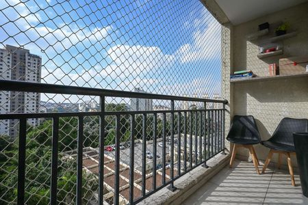 Varanda de apartamento à venda com 2 quartos, 63m² em Chácara Agrindus, Taboão da Serra