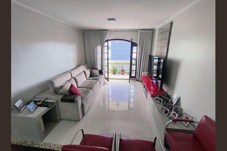 Sala de apartamento à venda com 3 quartos, 119m² em Vila Bastos, Santo André
