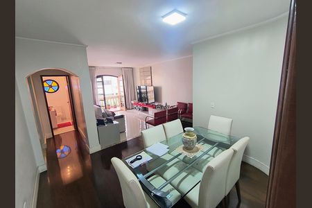 Sala de Jantar de apartamento à venda com 3 quartos, 119m² em Vila Bastos, Santo André