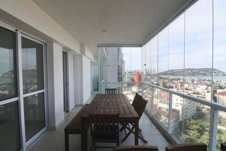 Varanda de apartamento para alugar com 3 quartos, 101m² em Parque Enseada, Guarujá