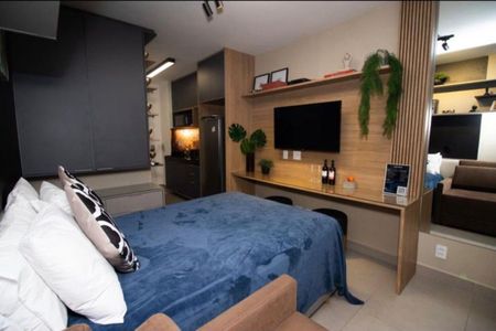 Studio para alugar com 30m², 1 quarto e sem vagaSala / Quarto
