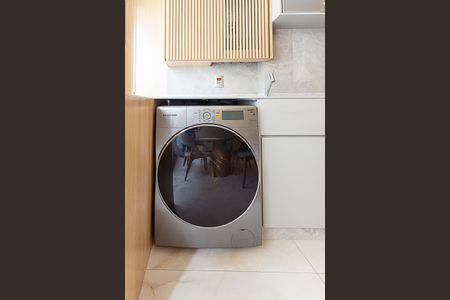 Área de Serviço de apartamento para alugar com 2 quartos, 55m² em Vila Uberabinha, São Paulo