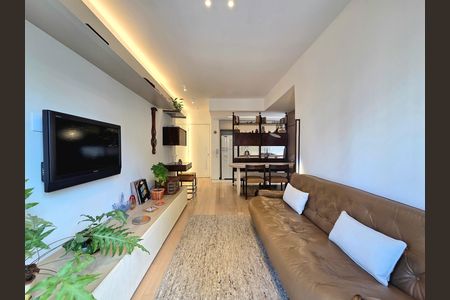 Apartamento à venda com 40m², 1 quarto e 1 vaga Apartamento à venda com 40m², 1 quarto e 1 vagaSala