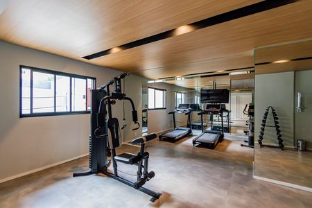 Apartamento para alugar com 24m², 1 quarto e sem vaga Apartamento para alugar com 24m², 1 quarto e sem vagaÁrea comum - Academia