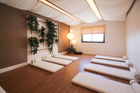Apartamento para alugar com 43m², 2 quartos e sem vaga Apartamento para alugar com 43m², 2 quartos e sem vagaÁrea comum - Sala de Yoga
