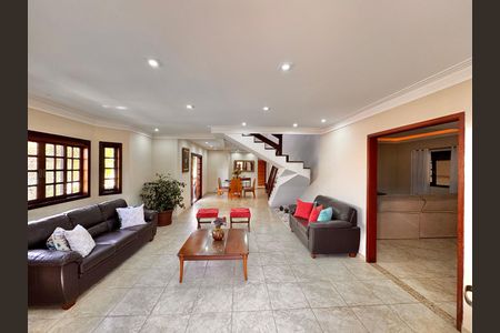 Sala de casa de condomínio à venda com 4 quartos, 400m² em Vargem Grande, Rio de Janeiro
