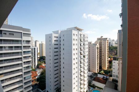 Vista da Suíte de apartamento para alugar com 1 quarto, 26m² em Pinheiros, São Paulo