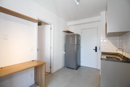 Sala e Cozinha de apartamento para alugar com 1 quarto, 26m² em Pinheiros, São Paulo