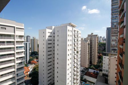 Vista da Varanda de apartamento para alugar com 1 quarto, 26m² em Pinheiros, São Paulo