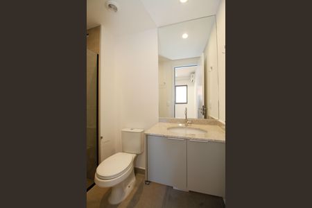 Studio para alugar com 26m², 1 quarto e sem vaga Studio para alugar com 26m², 1 quarto e sem vagaBanheiro da Suíte