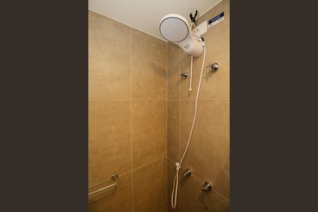 Banheiro da Suíte de kitnet/studio para alugar com 1 quarto, 26m² em Pinheiros, São Paulo