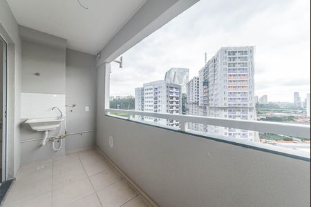 Varanda - Lavanderia de apartamento para alugar com 2 quartos, 42m² em Várzea de Baixo, São Paulo