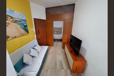 Sala de apartamento para alugar com 1 quarto, 26m² em Glória, Rio de Janeiro