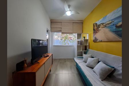 Sala de apartamento para alugar com 1 quarto, 26m² em Glória, Rio de Janeiro