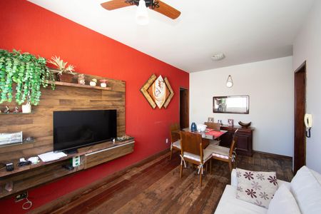 SALA de apartamento à venda com 2 quartos, 70m² em Nova Suíça, Belo Horizonte