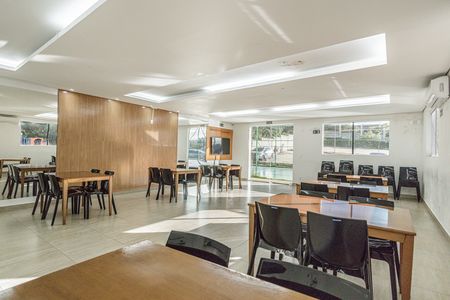 Apartamento para alugar com 45m², 2 quartos e 1 vagaÁrea comum - Salão de festas